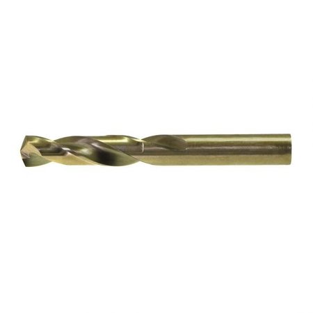 DRILLCO Screw Machine Length Drill, Heavy Duty Stub Length, Series 380C, Imperial, 3 Drill Size Wire 380C003